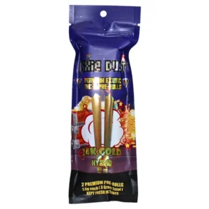PIXIE DUST PREMIUM EXOTIC THC-A 1.5G PREROLLS HYBRID 24K GOLD - pixie Pod | pixi pod 4g | pixie dust disposable