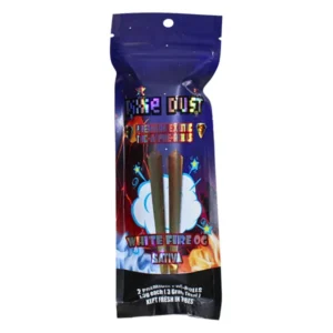 PIXIE DUST PREMIUM EXOTIC THC-A 1.5G PREROLLS WHITE FIRE OG - pixie Pod | pixi pod 4g | pixie dust disposable