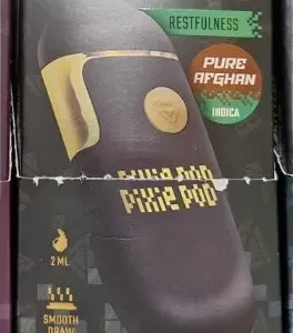 Pixie Pod Lifestyle Series 2G – Pure Afghan Indica - pixie Pod | pixi pod 4g | pixie dust disposable