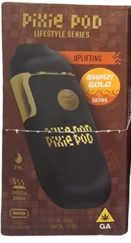 PIXIE POD LIFESTYLE SERIES 2g - Swazi Gold Sativa - pixie Pod | pixi pod 4g | pixie dust disposable PIXIE POD LIFESTYLE SERIES 2g - Swazi Gold Sativa - pixie Pod | pixi pod 4g | pixie dust disposable