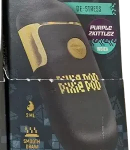Pixie Pod Lifestyle Series - Purple Zkittlez Indica - pixie Pod | pixi pod 4g | pixie dust disposable