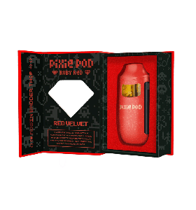 Pixie Pod Ruby Red Vape red velvet - pixie Pod | pixi pod 4g | pixie dust disposable